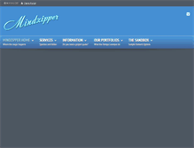 Tablet Screenshot of mindzipper.com